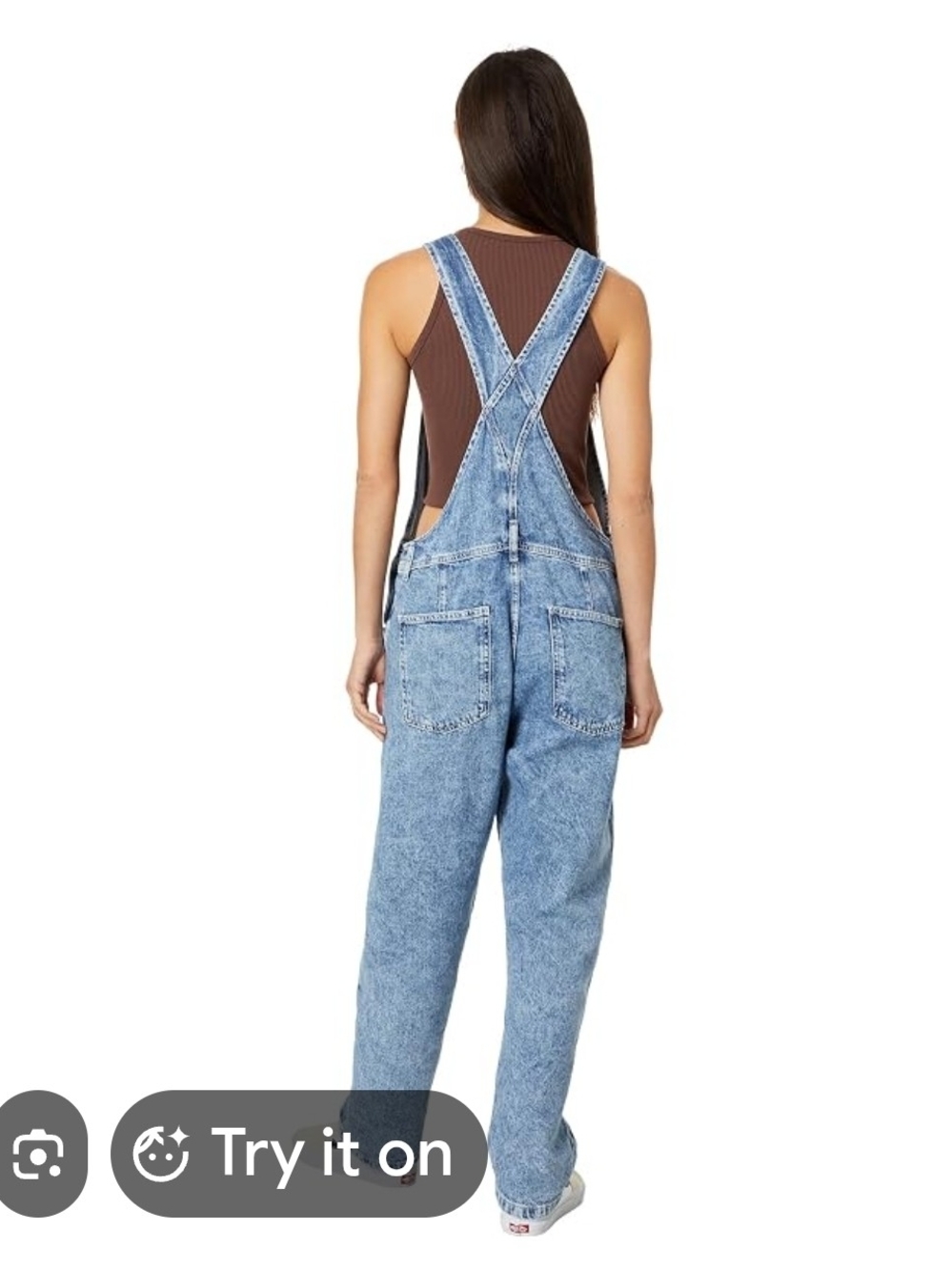 We The Free Denim Overall Size S - Picture 2 of 8